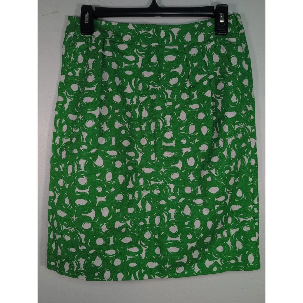 Boden Cotton/Linen Blend Pencil Skirt Size 6